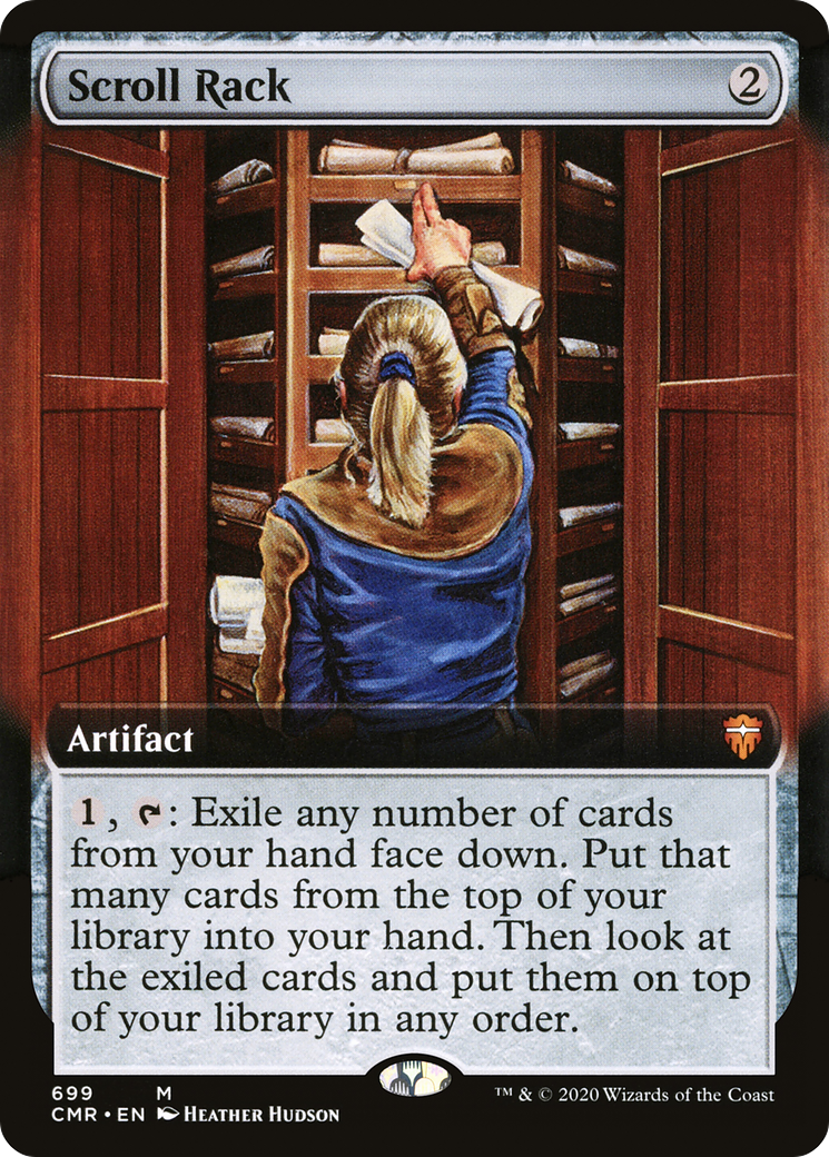 Scroll Rack MTG proxy card