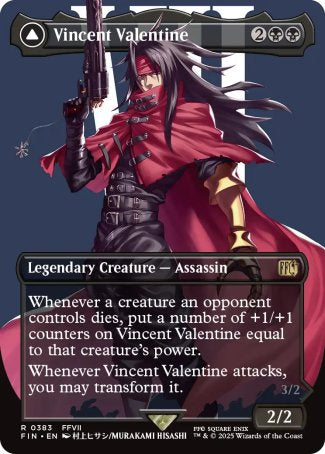 Vincent Valentine // Galian Beast proxy card MTG Final Fantasy