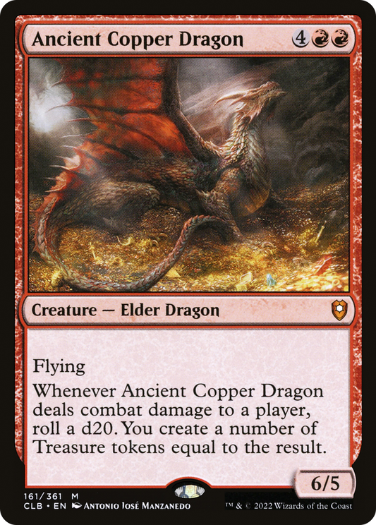 Ancient Copper Dragon MTG proxy card