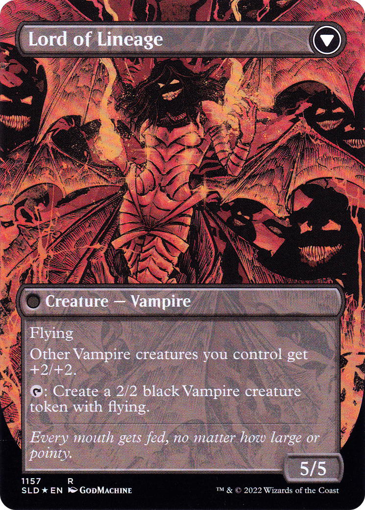 Lord of Lineage - back face MTG proxy card