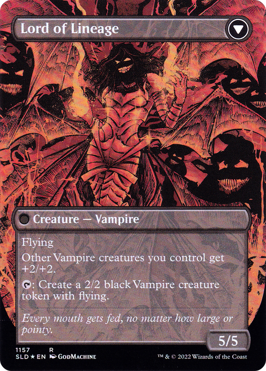 Lord of Lineage - back face MTG proxy card