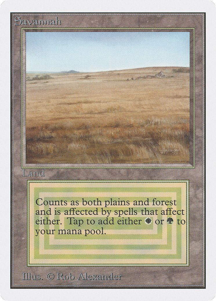 Savannah MTG proxy card