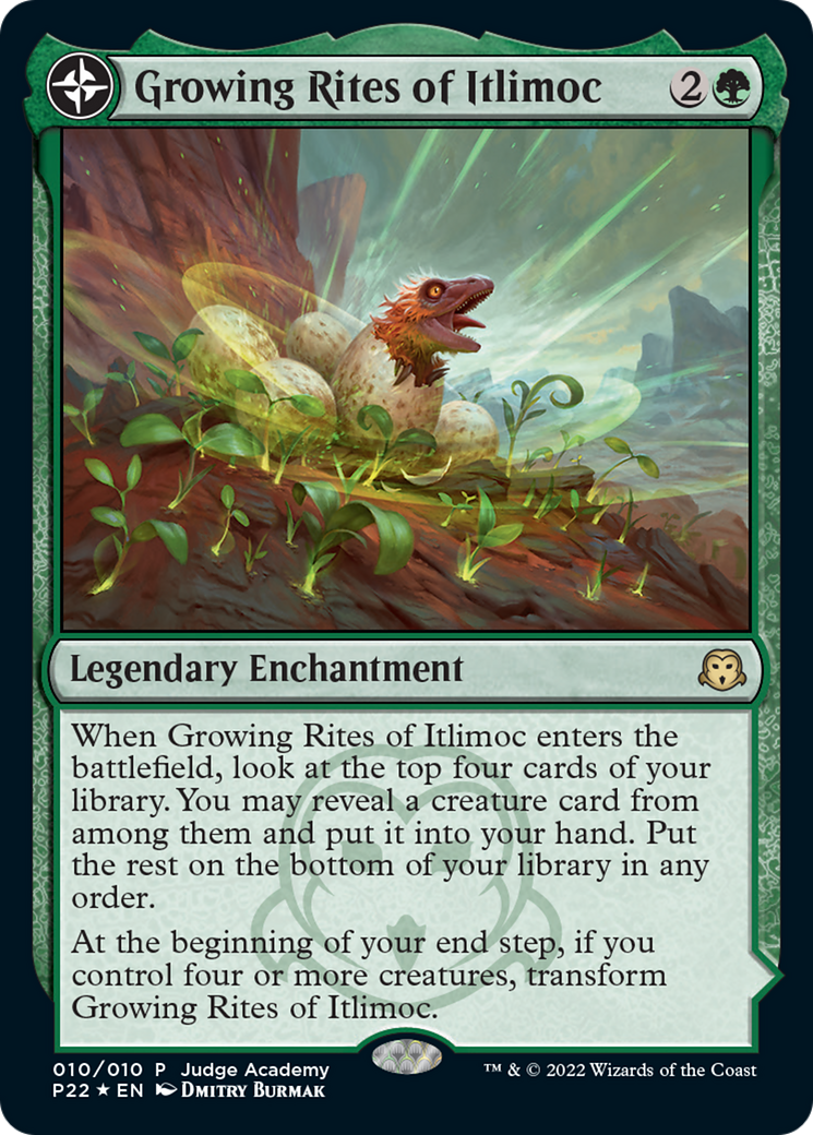 Growing Rites of Itlimoc // Itlimoc, Cradle of the Sun MTG proxy card