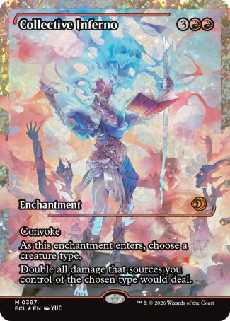 Collective Inferno proxy card MTG Lorwyn Eclipsed