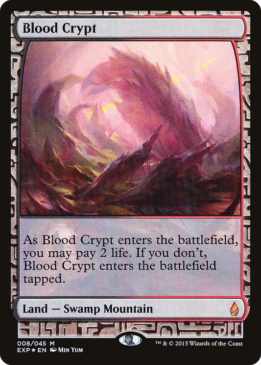 Blood Crypt MTG proxy card