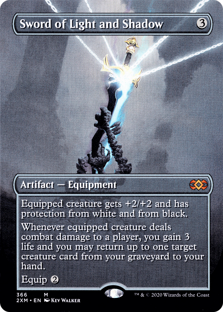 Sword of Light and Shadow MTG proxy card