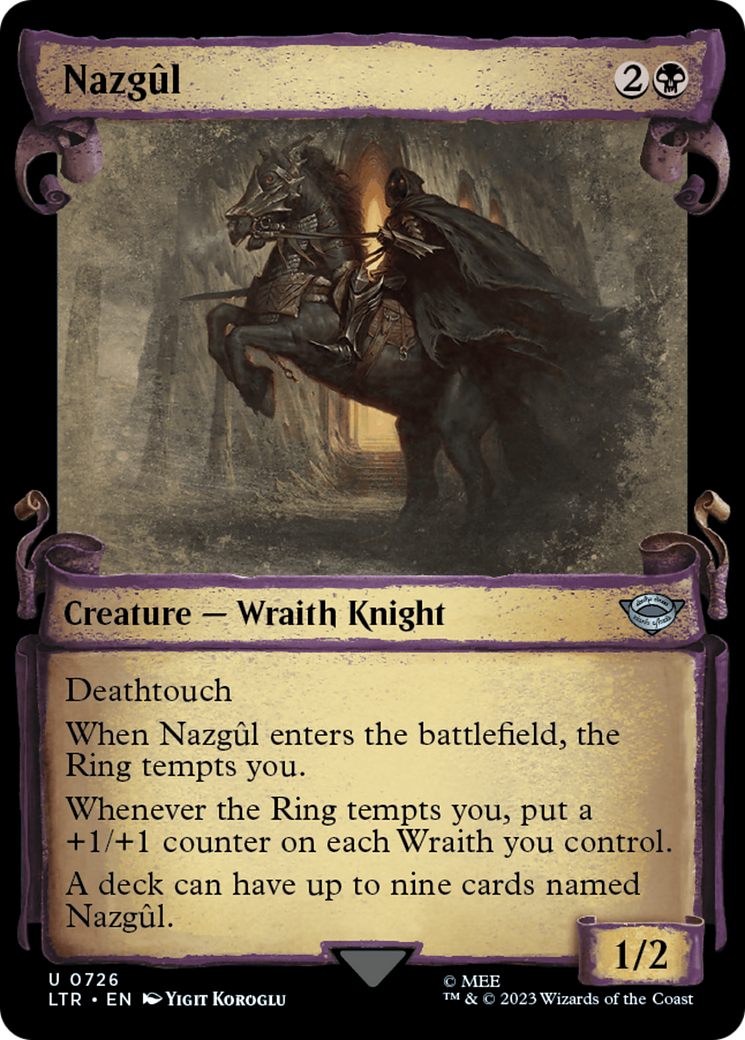 Nazgûl MTG proxy card