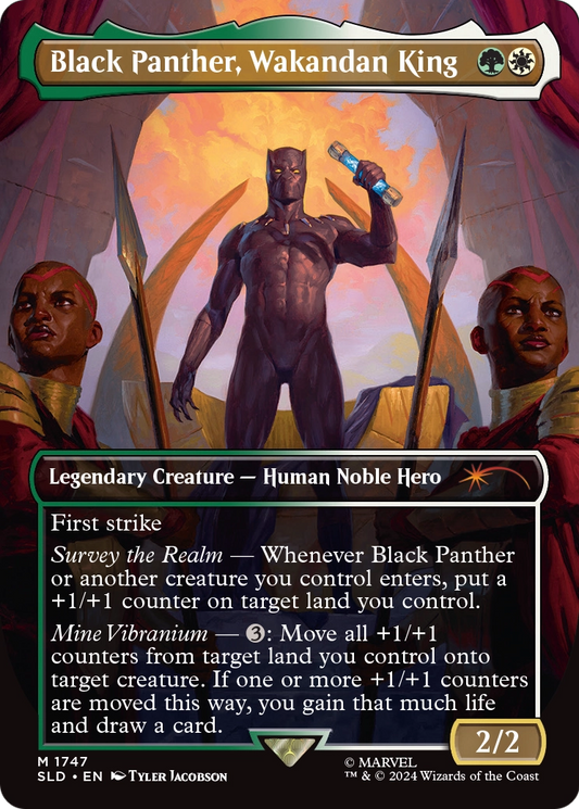 Black Panther, Wakandan King MTG proxy card