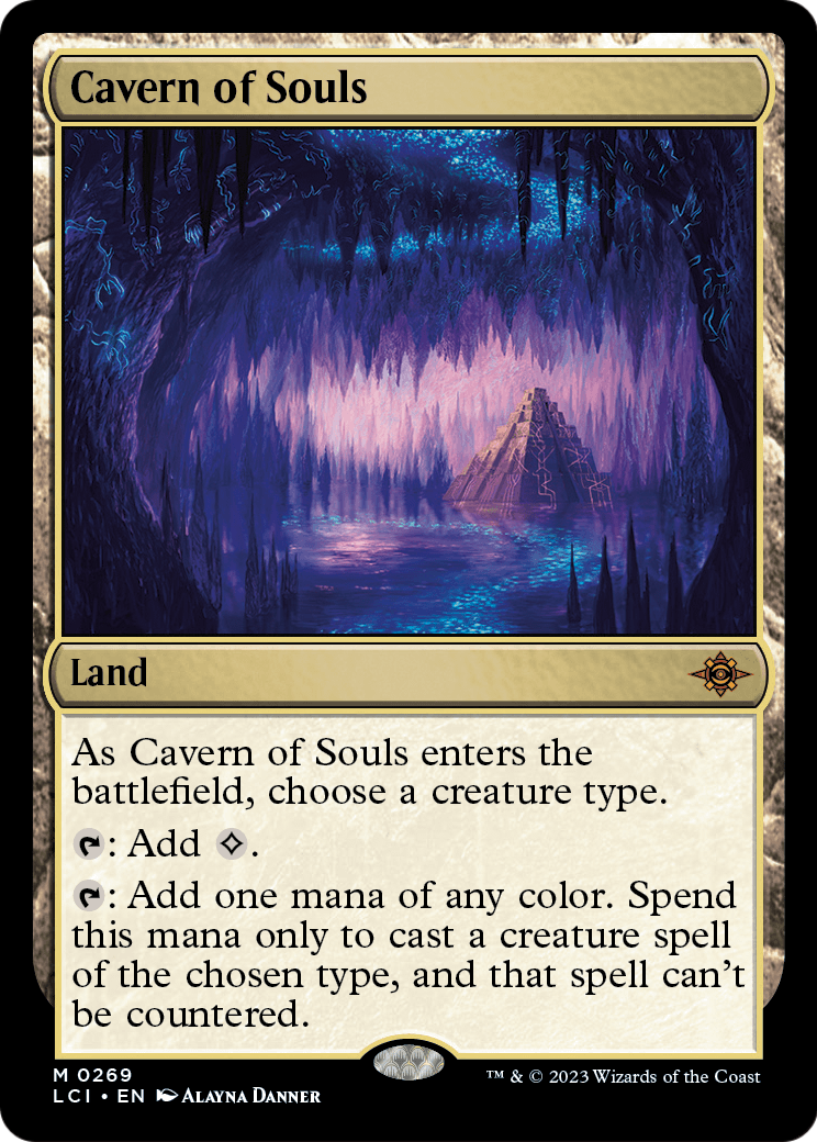 Cavern of Souls MTG proxy card