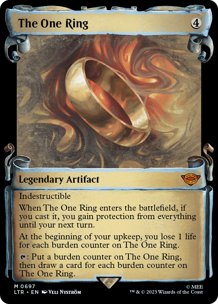 The One Ring MTG proxy card