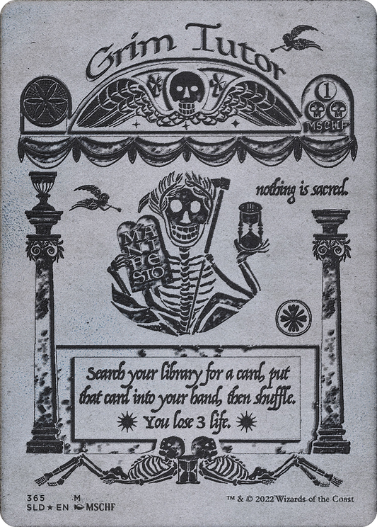 Grim Tutor MTG proxy card