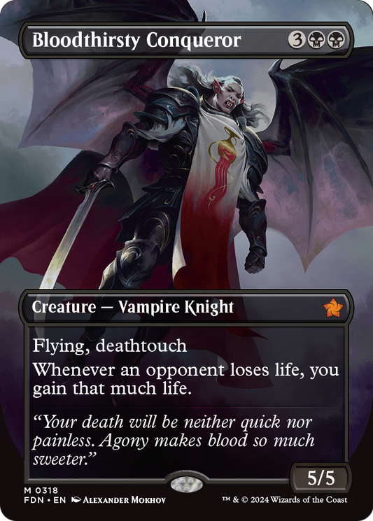 Bloodthirsty Conqueror MTG proxy card