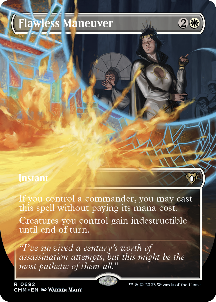 Flawless Maneuver MTG proxy card