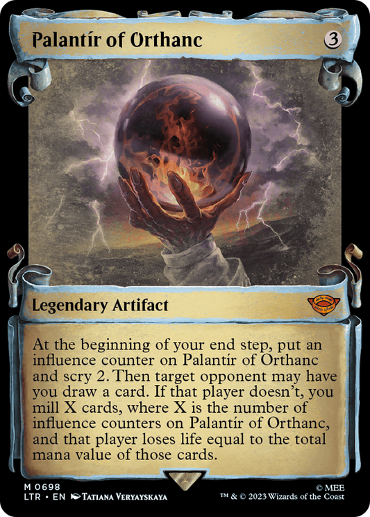 Palantír of Orthanc MTG proxy card