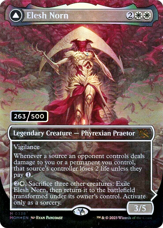 Elesh Norn // The Argent Etchings MTG proxy card