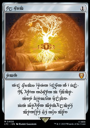 Sol Ring proxy card MTG Tales of Middle-earth Commander