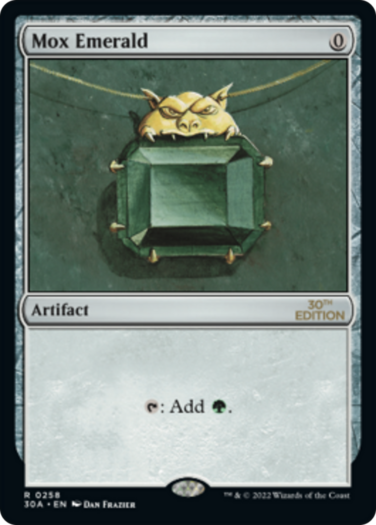 Mox Emerald MTG proxy card