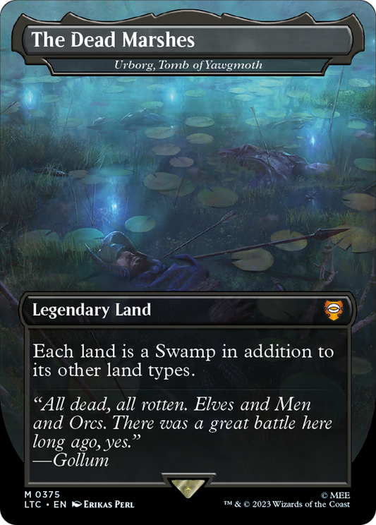 Urborg, Tomb of Yawgmoth “The Dead Marshes” MTG proxy card
