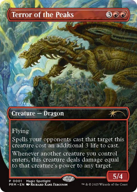 Terror of the Peaks MTG proxy card