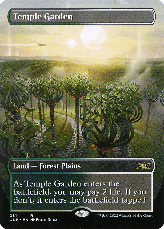 Temple Garden MTG proxy card