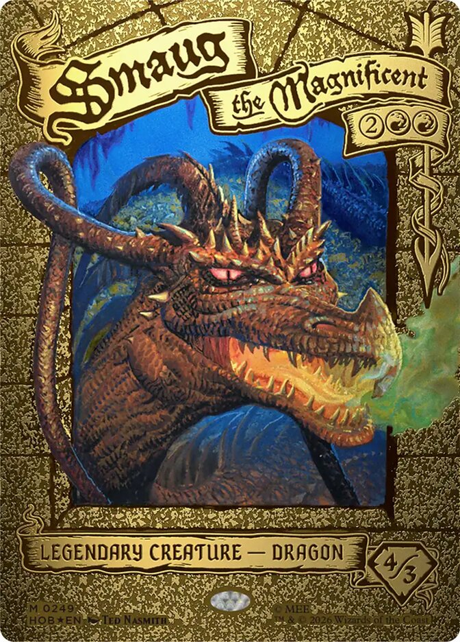 Smaug the Magnificent MTG proxy card