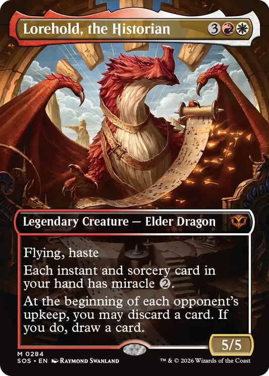 Lorehold, the Historian MTG proxy card