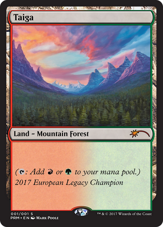 Taiga MTG proxy card
