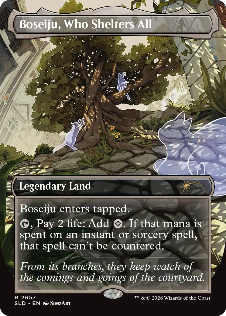 Boseiju, Who Shelters All MTG proxy card