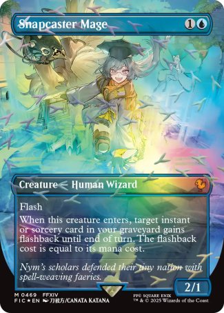 Snapcaster Mage proxy card MTG Final Fantasy Commander