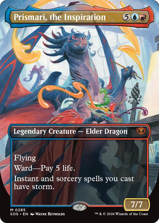 Prismari, the Inspiration MTG proxy card
