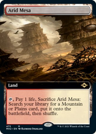 Arid Mesa proxy card MTG Modern Horizons 2