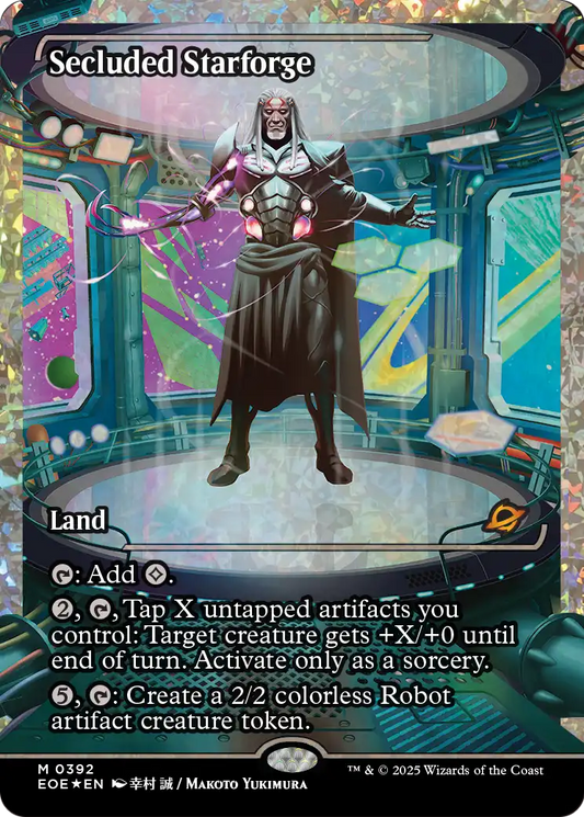 Secluded Starforge MTG proxy card