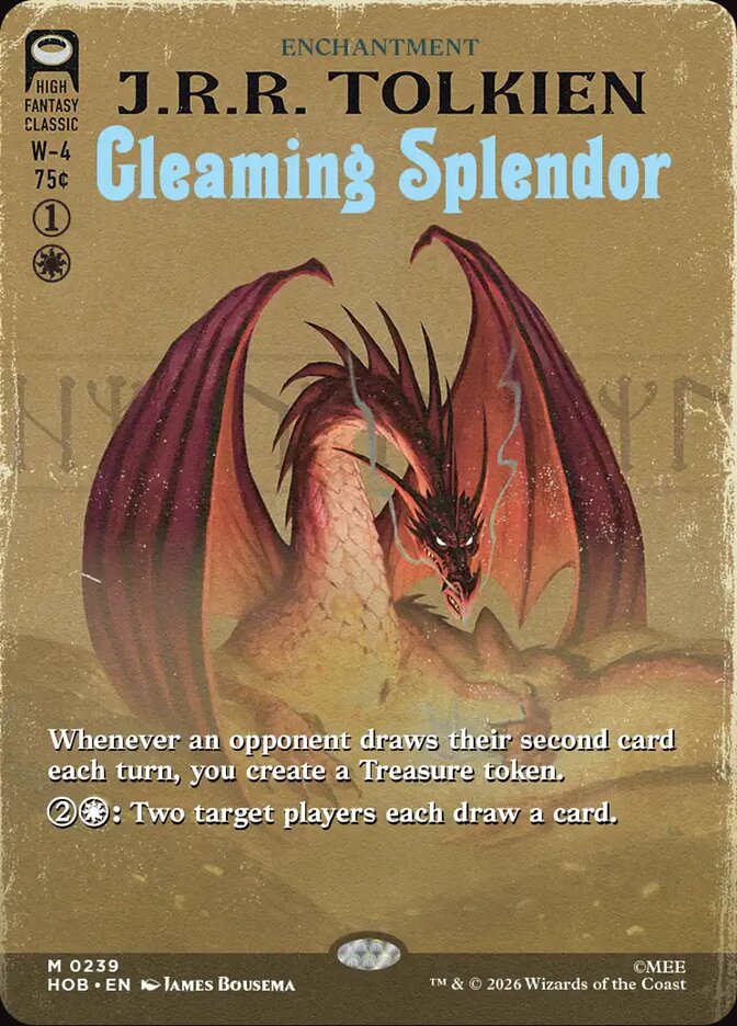 Gleaming Splendor MTG proxy card