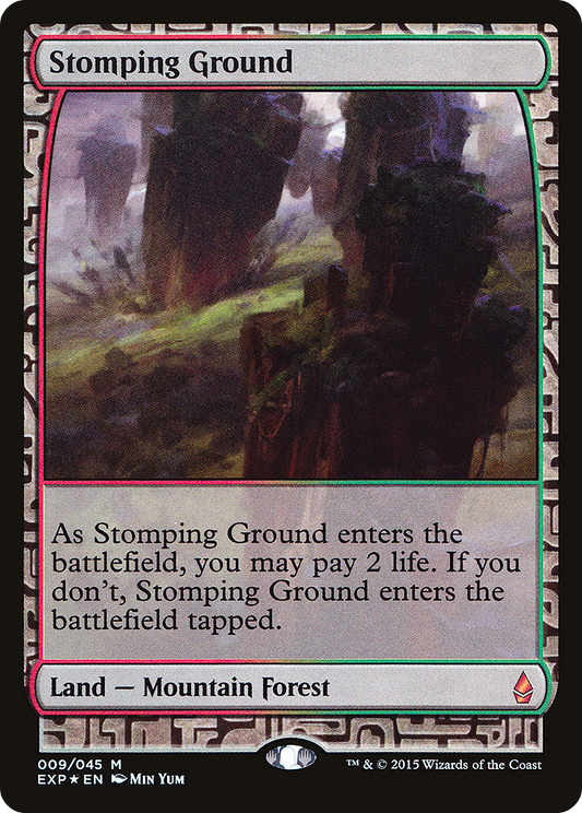 Stomping Ground MTG proxy card