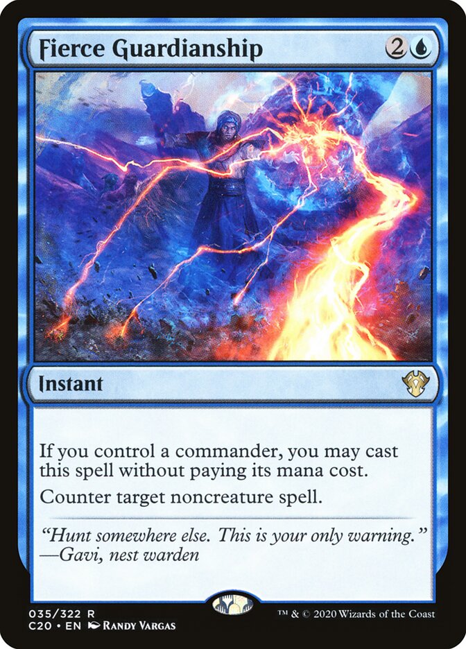 Fierce Guardianship MTG proxy card