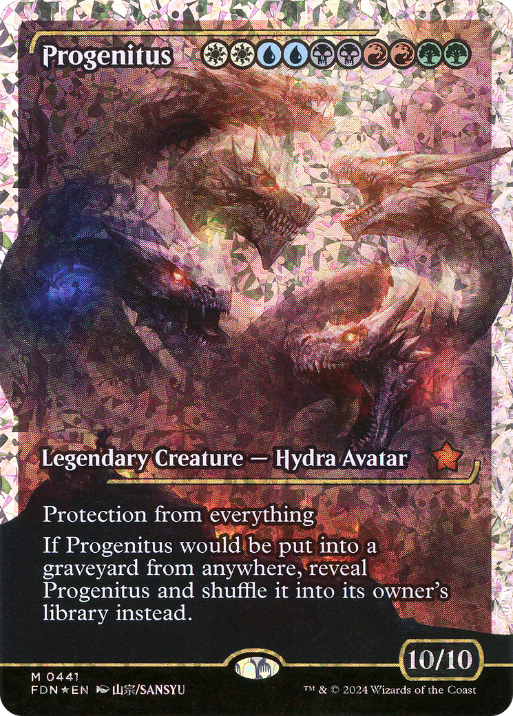 Progenitus MTG proxy card
