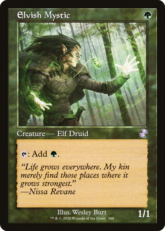 Elvish Mystic MTG proxy card