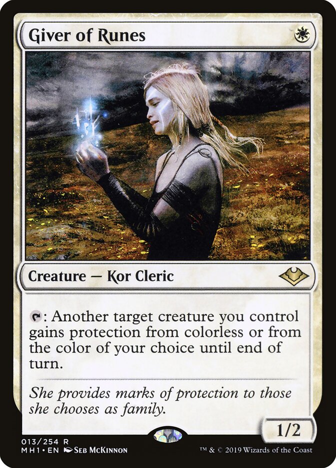 Giver of Runes MTG proxy card
