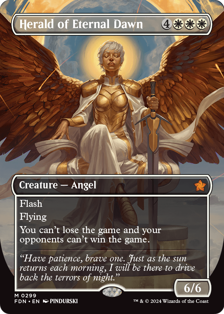 Herald of Eternal Dawn MTG proxy card