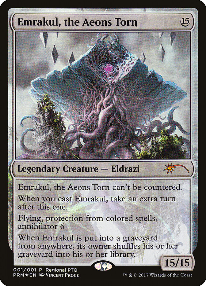 Emrakul, the Aeons Torn MTG proxy card