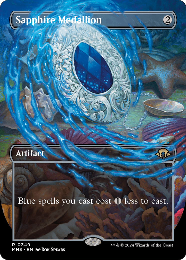 Sapphire Medallion MTG proxy card