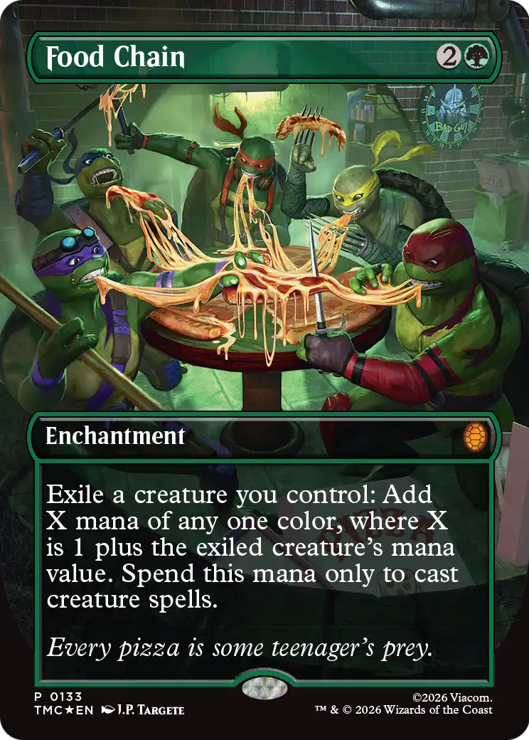 Food Chain MTG proxy card