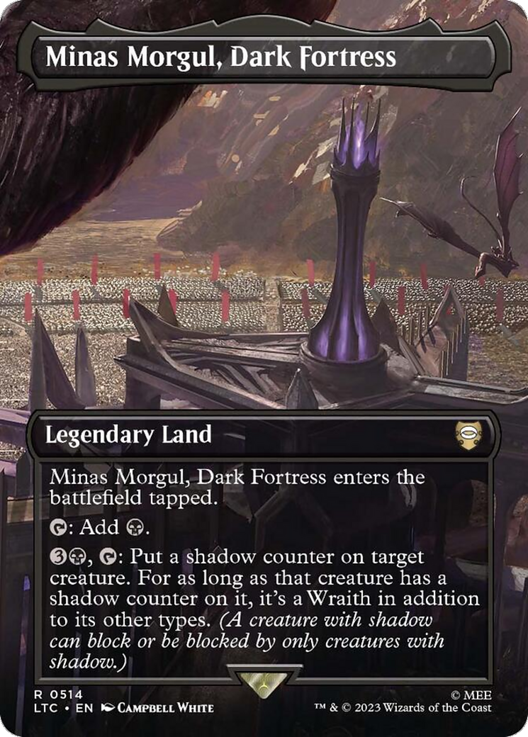 Minas Morgul, Dark Fortress MTG proxy card