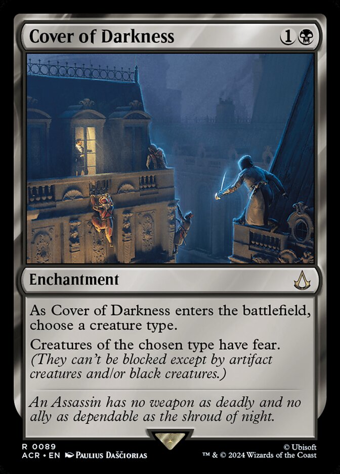 Cover of Darkness MTG proxy card