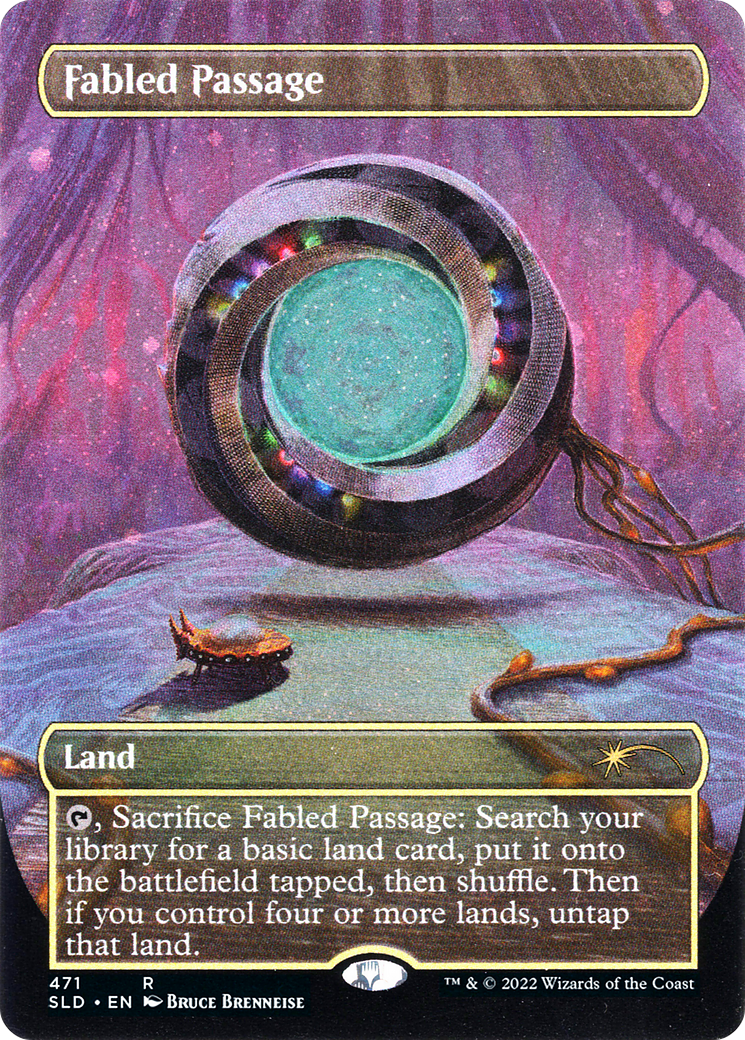 Fabled Passage MTG proxy card