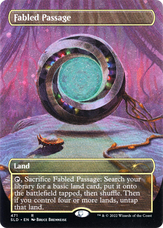 Fabled Passage MTG proxy card