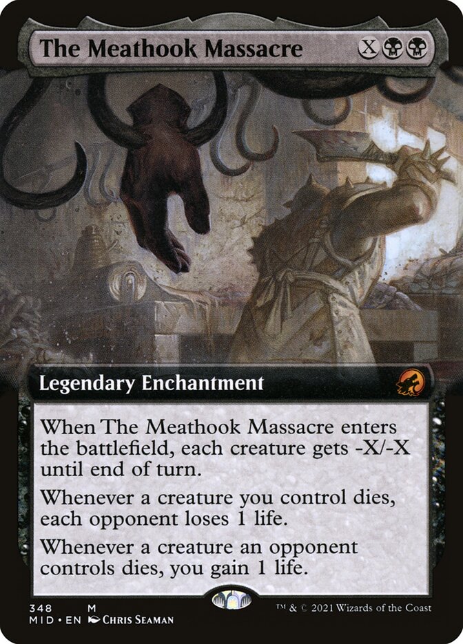 The Meathook Massacre MTG proxy card