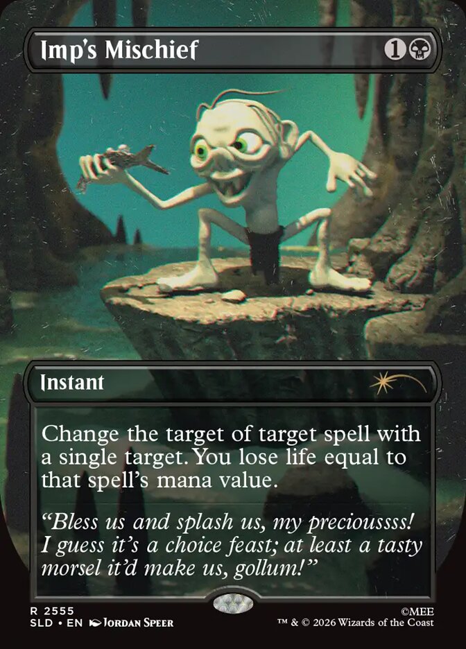 Imp's Mischief MTG proxy card