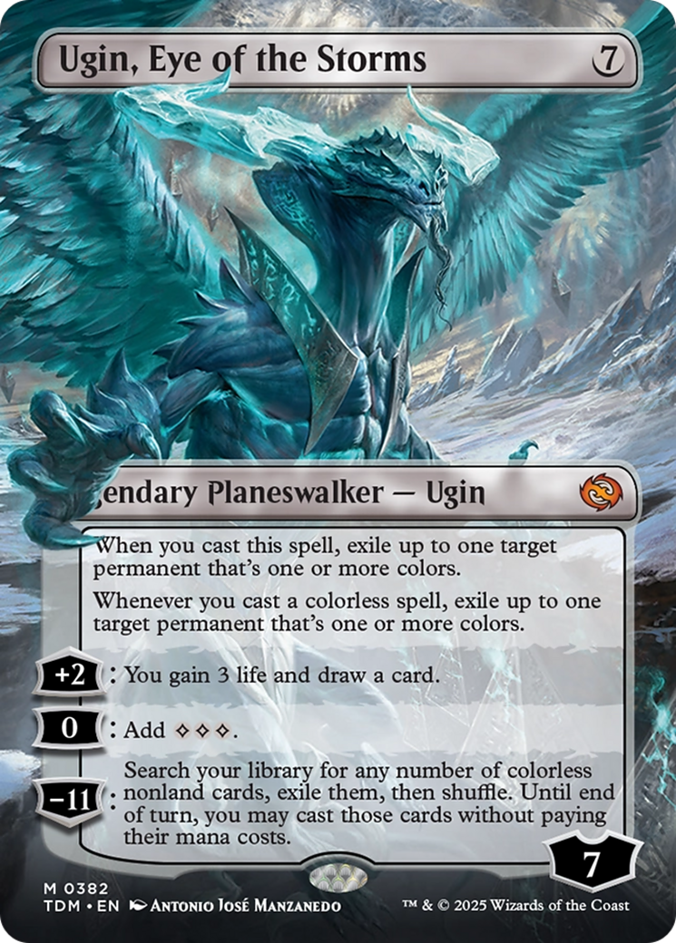 Ugin, Eye of the Storms // Ugin, Eye of the Storms MTG proxy card