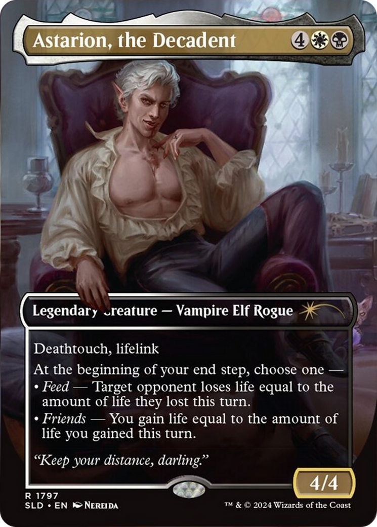 Astarion, the Decadent MTG proxy card